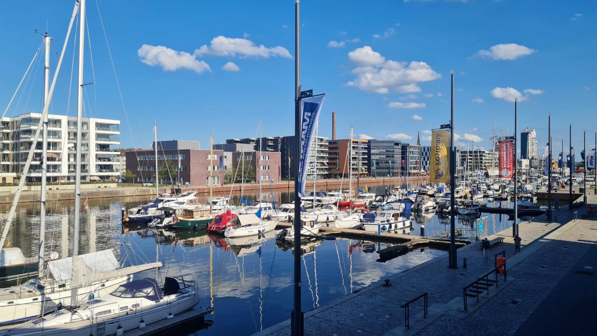 Ferienwohnung Neuer Hafen Marina Бремерхавен Екстериор снимка