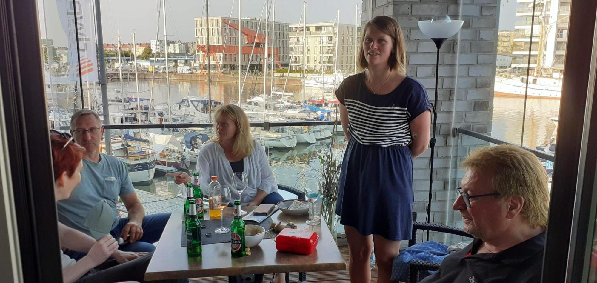 Ferienwohnung Neuer Hafen Marina Бремерхавен Екстериор снимка