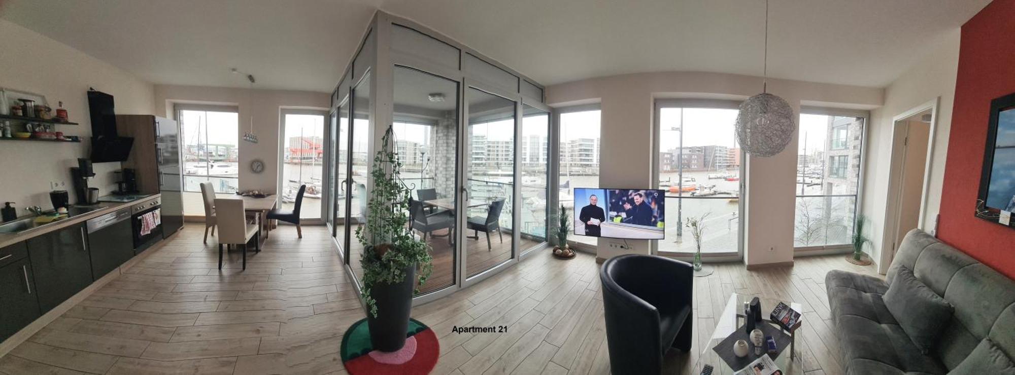 Ferienwohnung Neuer Hafen Marina Бремерхавен Екстериор снимка